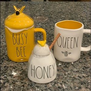 Rae Dunn Bee Set